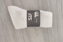 Chaussettes blanches sport